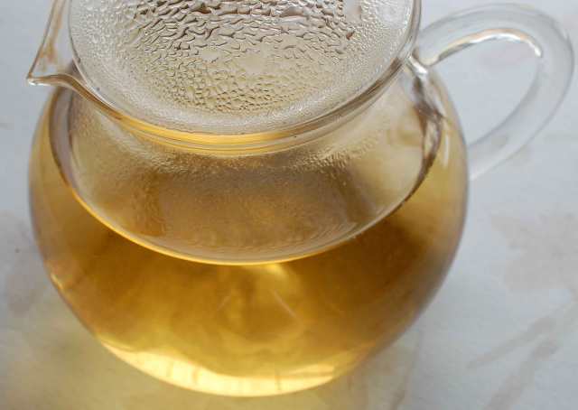 Green Puerh Tuo Cha Teapot 01-25-14