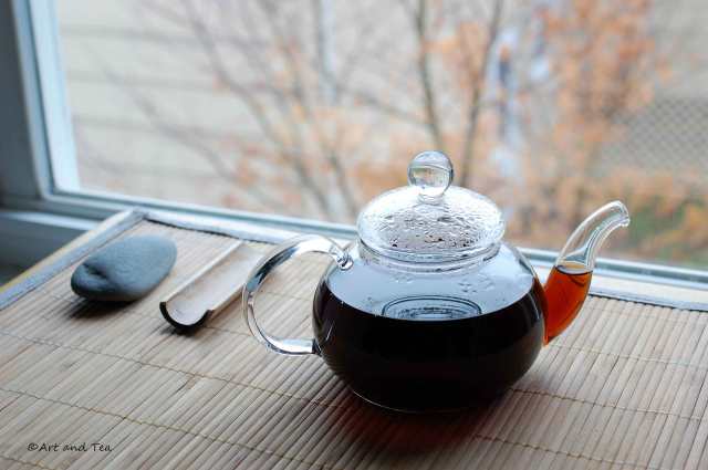 Sticky Rice Pu-Erh Teapot 12-06-14